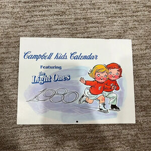 Vintage Campbells soup kids calendar 1980 - like new